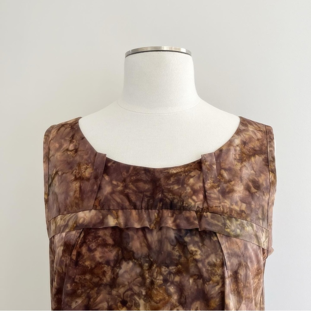 COMRAGS S/S2018 pleated “Injection” print pleated poppy dress MEDIUM